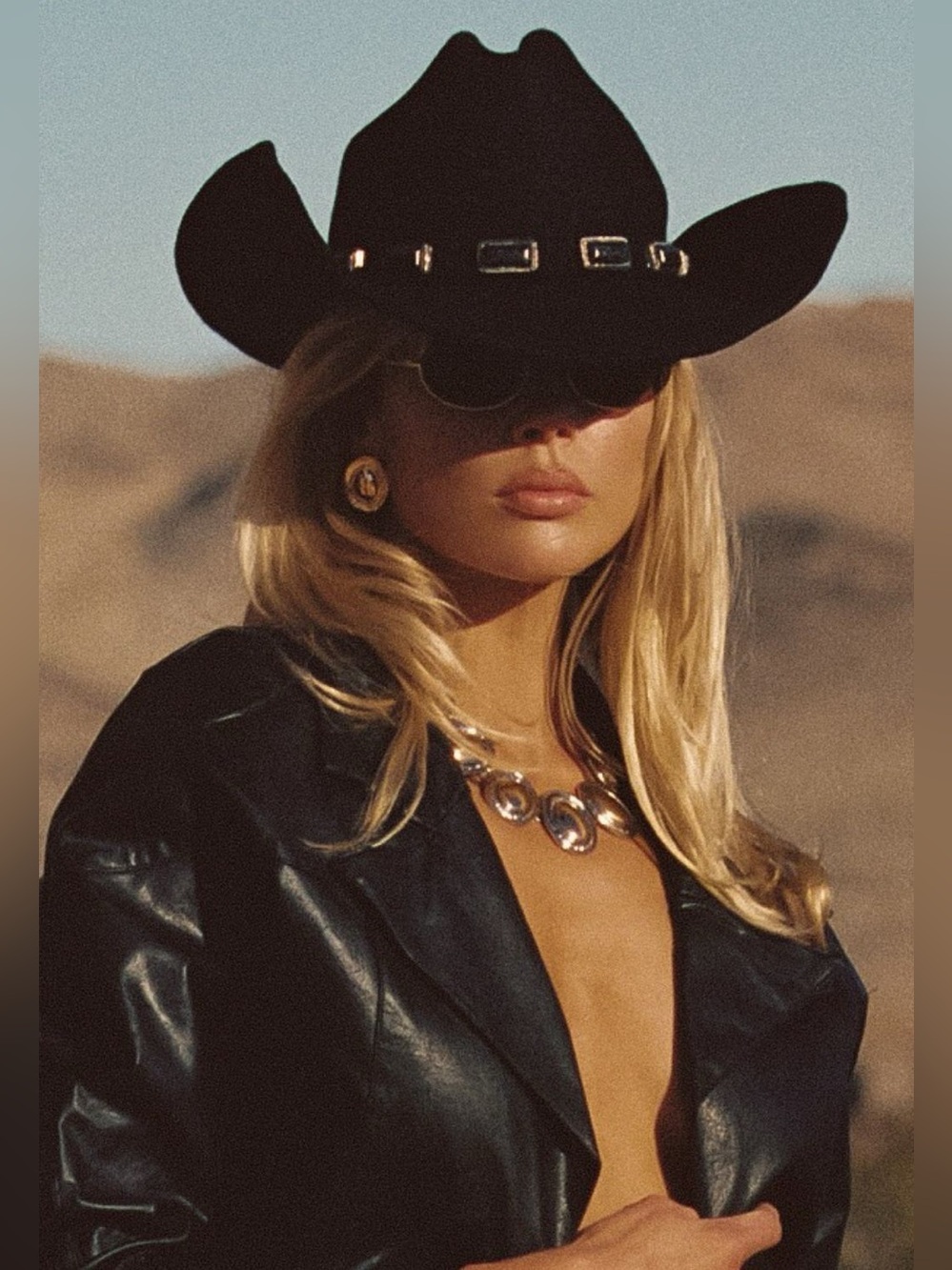 12th Tribe McGraw Black Onyx Cowboy Hat - Picture 2 of 14